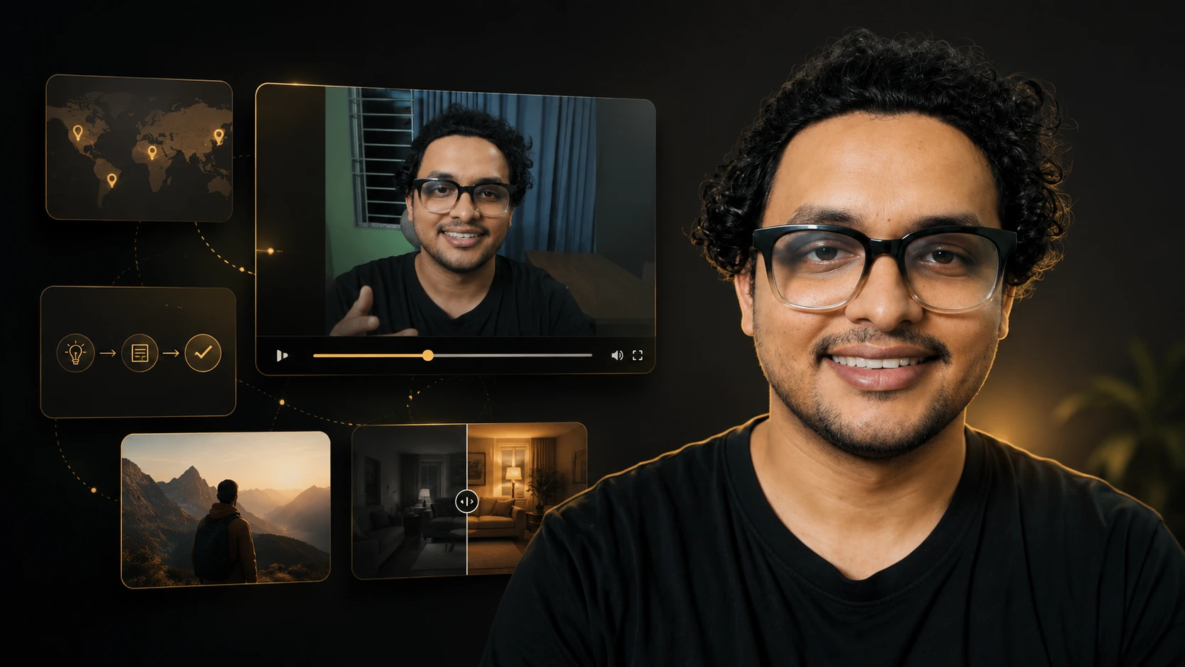 B-roll planning framework for a talking-head video — structure, evidence and pacing